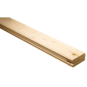 image of Smooth Cladding T7.5mm W95mm L1800mm Pack of 5