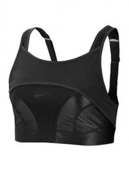 Image of Nike Medium Support Swoosh Ultrabreathe Sports Bra - Black