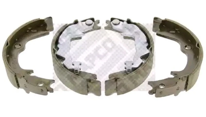 Image of MAPCO 8572 Brake Shoes Rear Axle Brake Shoe Set (70)