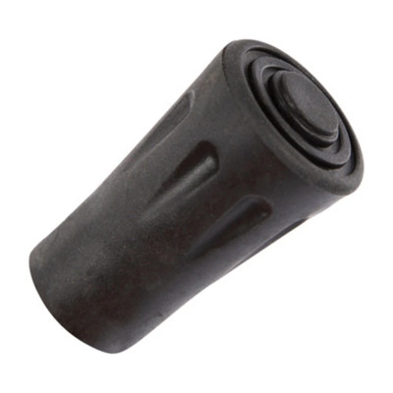 Image of Trespass Trespass Spoke Walking Trekking Pole Tips Pack of 2 in Black One Size Unisex 5054752040666