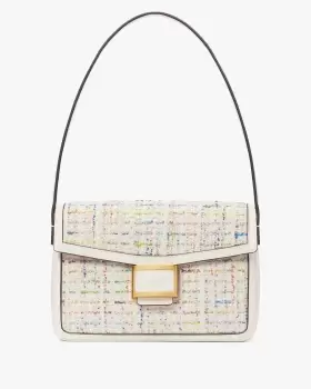 image of Kate Spade Katy Tweed Medium Shoulder Bag, Multi, One Size