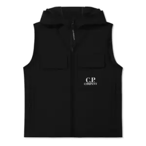 Image of CP COMPANY Softshell Gilet - Black