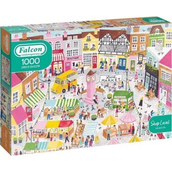 Image of Falcon Contemporary Shop Local Jigsaw Puzzle - 1000 Pieces