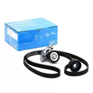 Image of SKF V-ribbed belt set VKMA 36209 Serpentine belt kit,Auxiliary belt kit RENAULT,CLIO II (BB0/1/2_, CB0/1/2_),KANGOO (KC0/1_)