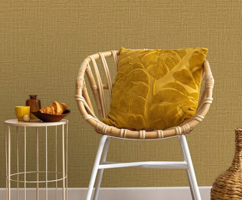 Image of Belgravia Decor Belgravia Decor Zambaiti Parati Marrakech Small Ochre Wallpaper Yellow