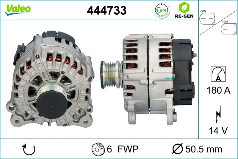 Image of Alternator VALEO 444733