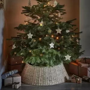 Image of Seagrass Round Foldable Tree Skirt H26cm W62cm