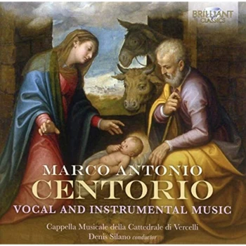 Image of Capella Musicale della Cattedrale di Vercelli - Marco Antonio Centorio: Vocal and Instrumental Music CD