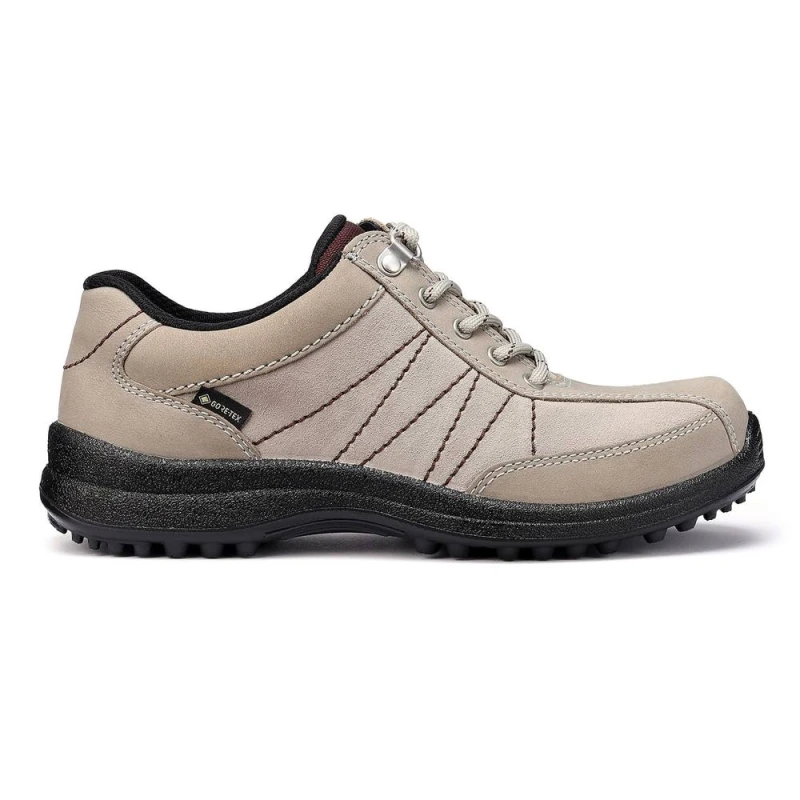 Image of Hotter Womens 'Mist' Gore-Tex Shoes in Light Grey Size: 4 Light Grey Female 4