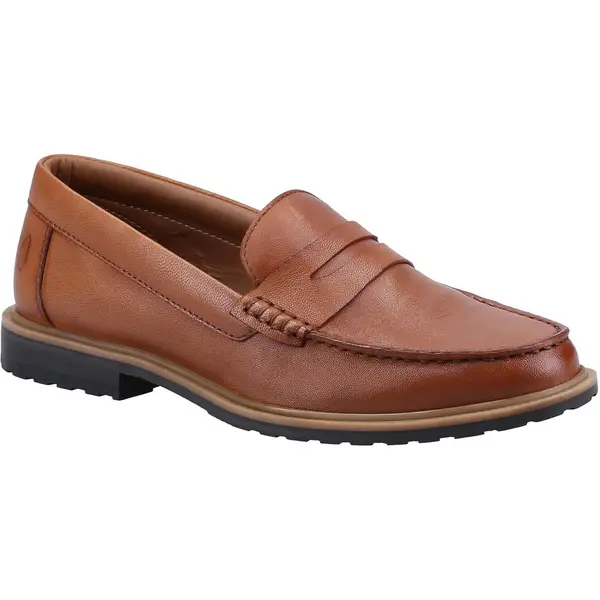 Image of Hush Puppies Womens Verity Slip On Loafers Shoes - UK 3 Brown female GDE2420TAN3