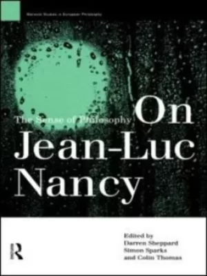 Image of On Jean-Luc Nancy by Simon Sparks