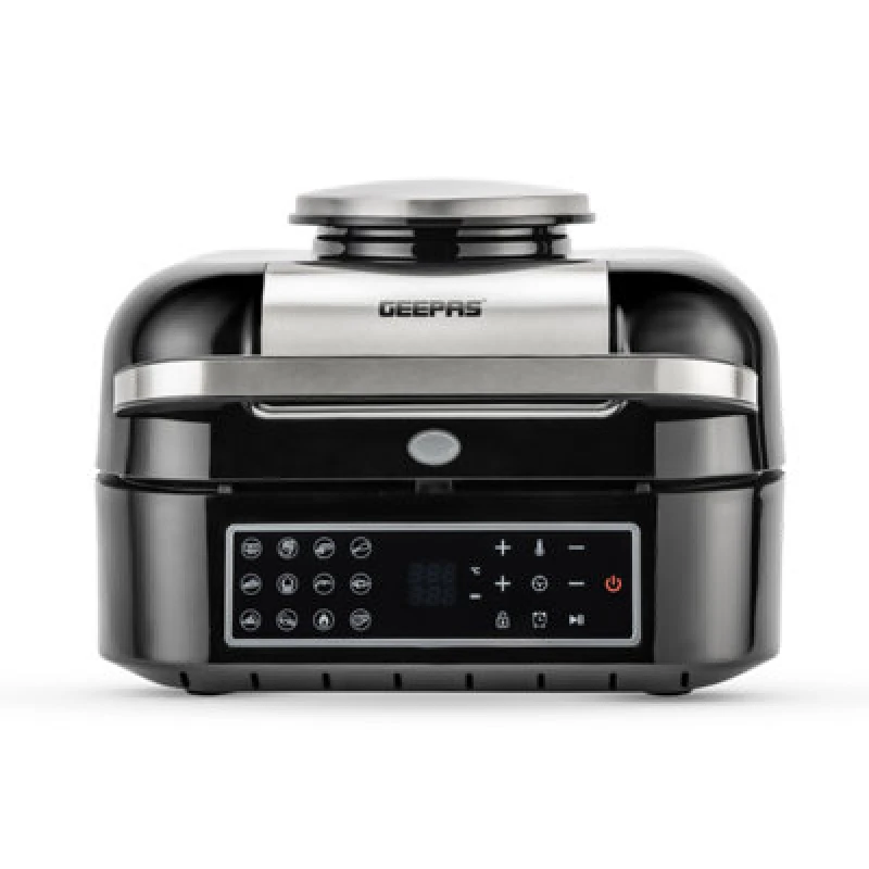 Image of Geepas 6.5L Air Fryer Multi Cooker Oven with 12 Programmes Black