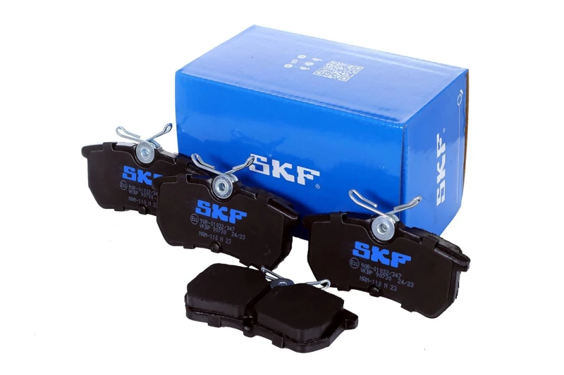Image of SKF VKBP 90730 Brake pad set not prepared for wear warning indicator Brake Pad Set,disc brake (402)
