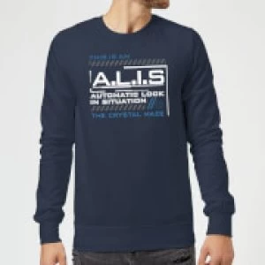 Image of Crystal Maze A.L.I.S. Sweatshirt - Navy - S