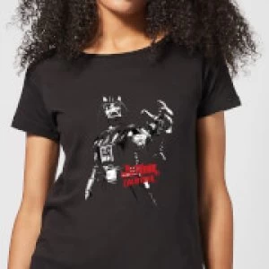 Image of Star Wars Darth Vader I Am Your Father Womens T-Shirt - Black