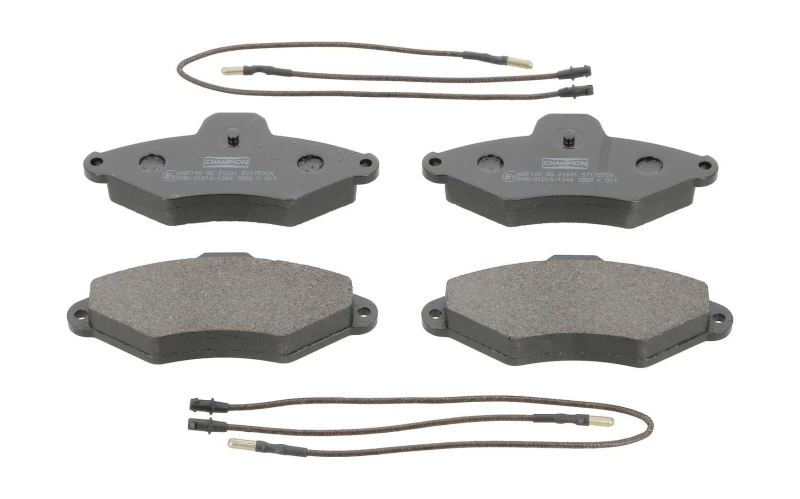 Image of Brake pad set CHAMPION 571757CH