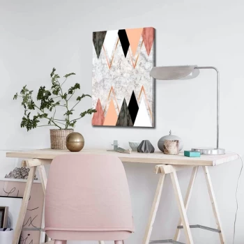 Image of 4570ABSC - 054 Multicolor Decorative Canvas Painting