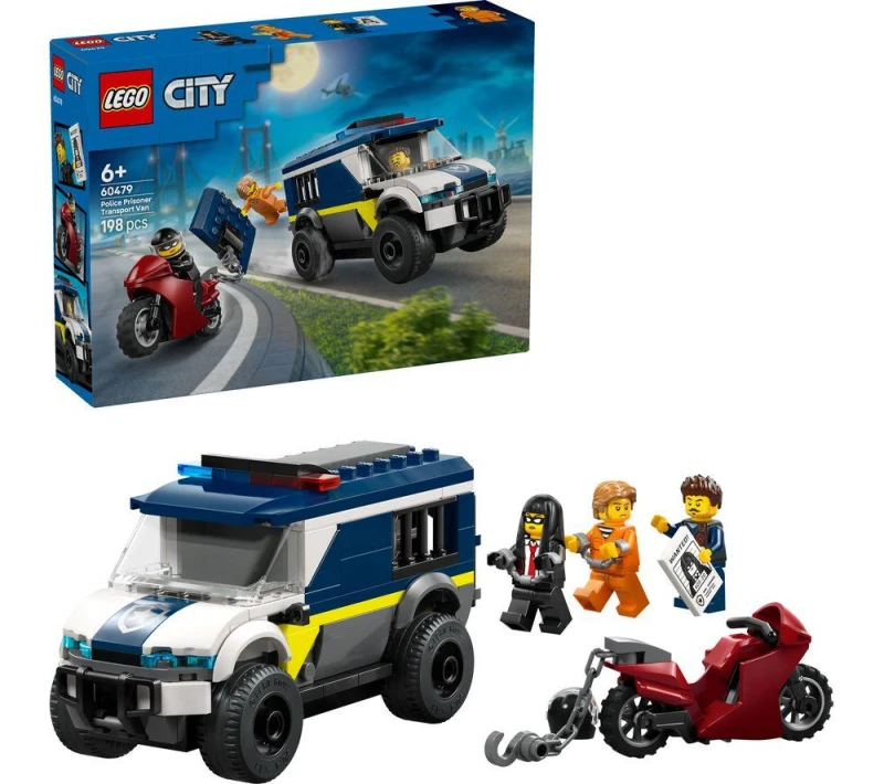 Image of LEGO City 60479 Police Prisoner Transport Van Set 5702018031759