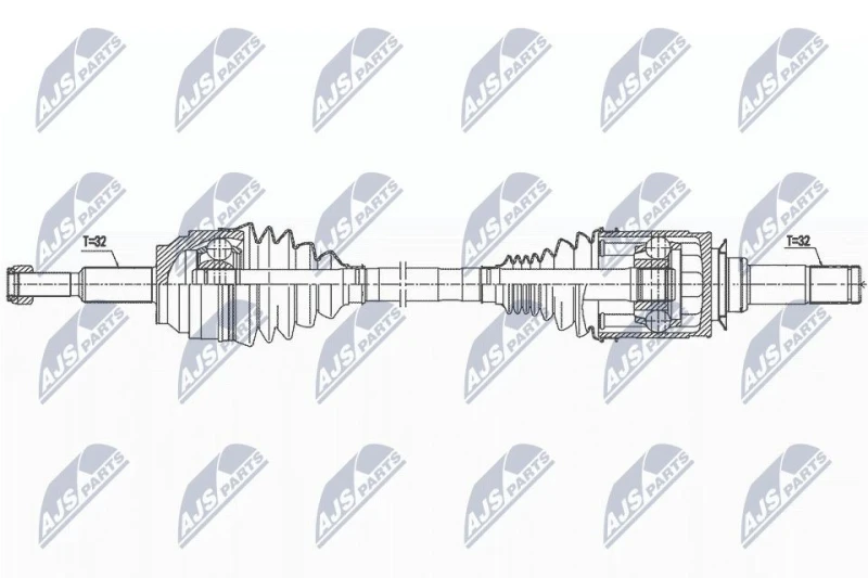 Image of NTY Drive shaft NTY NPW-CH-126