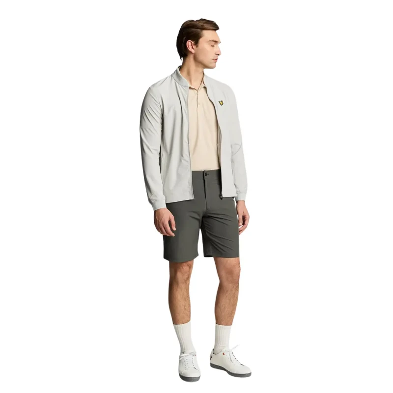 Image of Lyle & Scott 5-pocket Bermuda shorts Lyle & Scott Golf Gris Male 38