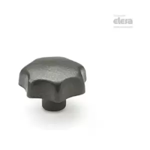 Image of Elesa - Lobe knob-DIN 6336-GG-32-M6-E