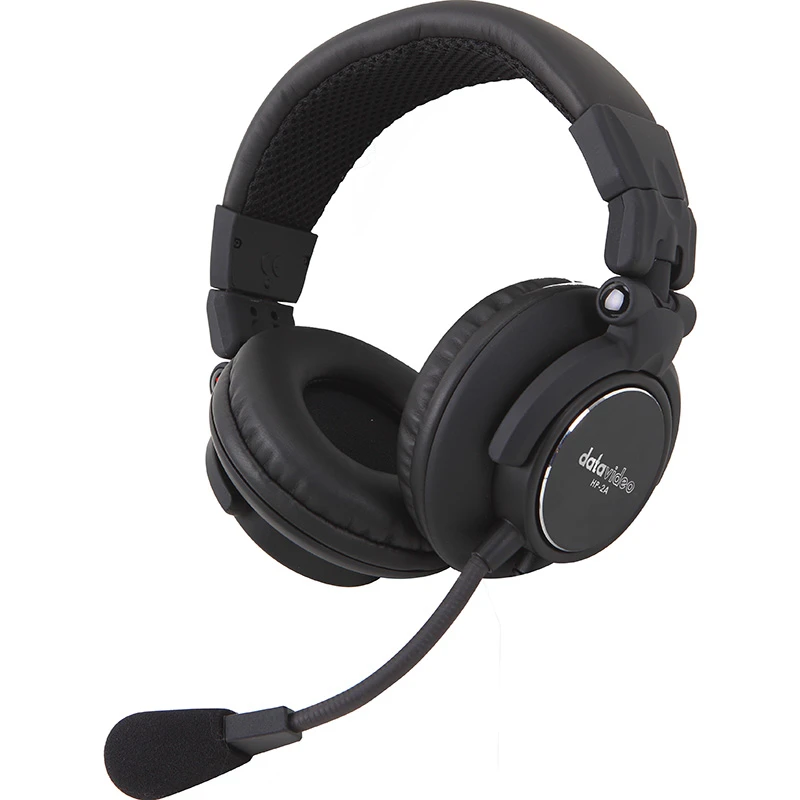 Image of DataVideo HP-2A Headset Wired Head-band Black