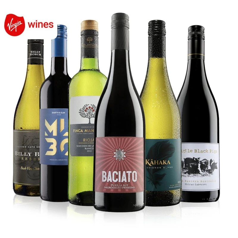 Image of Virgin Wines Luxury 6 Bottle Mixed Case Multi unisex 6