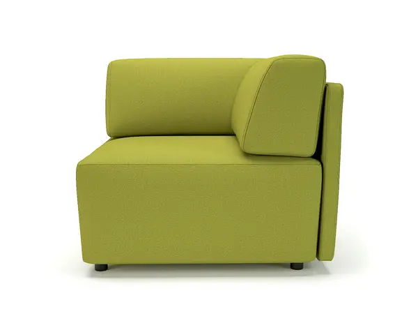 Image of Dynamic Office Solutions Loomis 87cm Wide Corner Unit in Warwick Dolly Fabric NSS05367