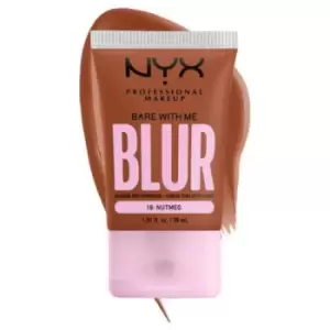 Image of NYX Professional Makeup Bare With Me Blur Tint Foundation 18 Nutmeg