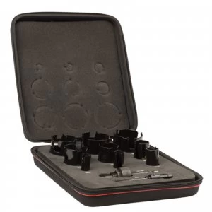 image of Starrett KMP09021 11 Piece General Purpose Hole Saw Set