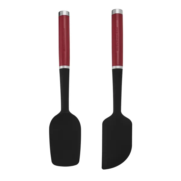 image of 2pc Silicone Spatula Set - Empire Red