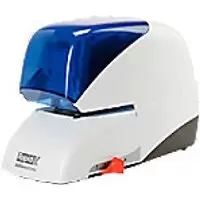 Image of Rapid Supreme Heavy Duty Flat Clinch Electric Stapler 5050e 20993210 Blue 50 Sheets 5050 Cassette Metal, Plastic