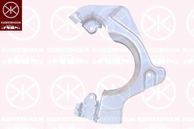 Image of KLOKKERHOLM Brake disc backing plate KLOKKERHOLM 5025377