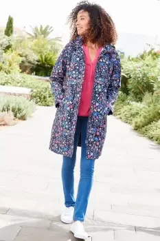 Image of Singing-In-The-Rain Printed Weatherproof Jacket