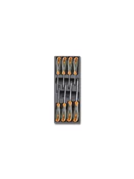 image of Beta Tools T177 8pc Tamper Proof Torx Screwdriver Set in Tray for Roller Cabs