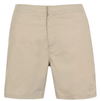 image of Firetrap Firetrap Blackseal Plain Swim Shorts - Khaki