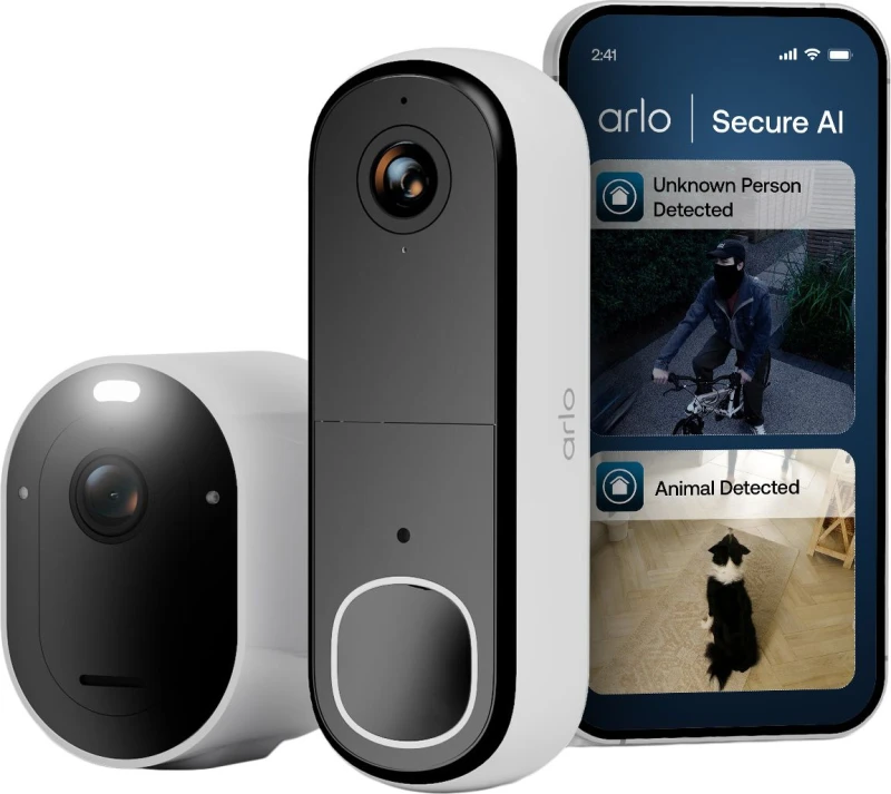 Image of Arlo Pro Smart Home Security Camera - White