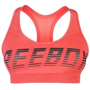 Image of Reebok MYT Hero Sports Bra - Rebel Red