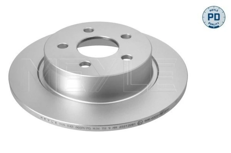 Image of Brake disc MEYLE 715 523 0039/PD