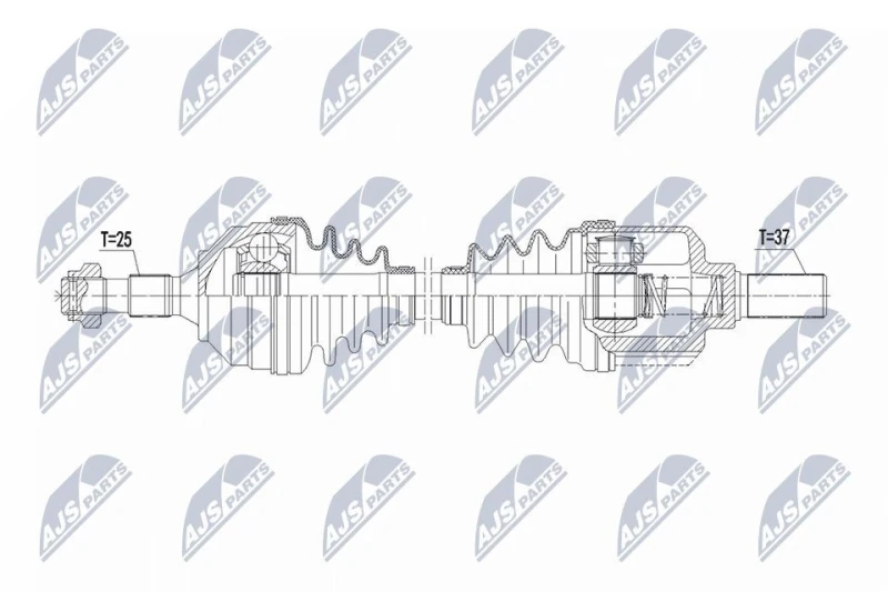 Image of NTY Drive shaft NTY NPW-CT-154