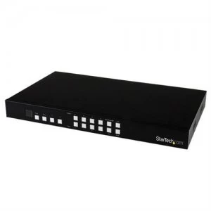 image of StarTech.com 4x4 HDMI Matrix Switch with Picture-and-Picture Multiviewer or Video Wall