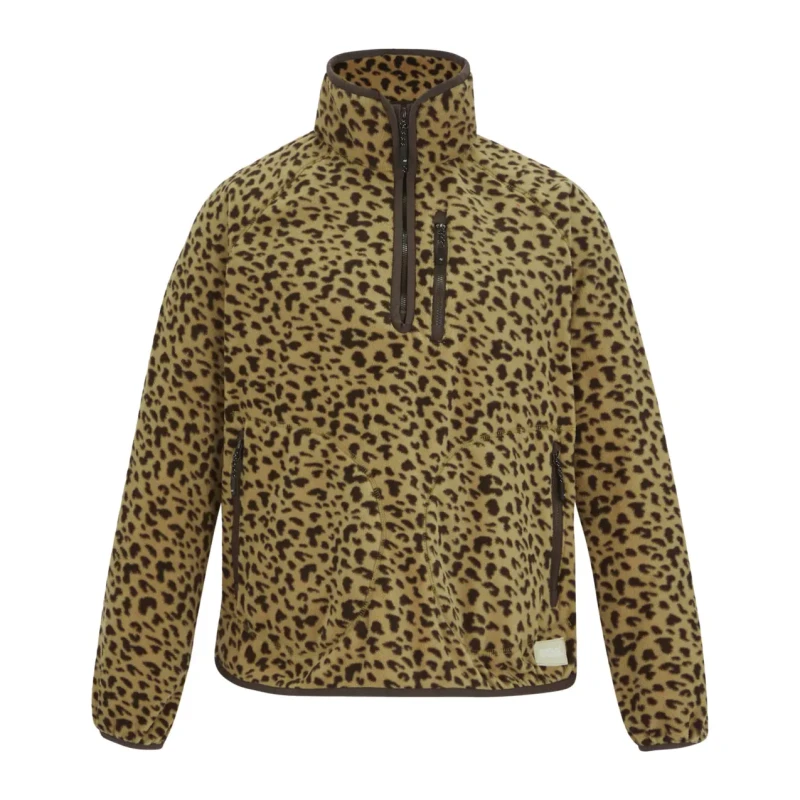 Image of Regatta Womens 1/2 zip fleece Regatta Frankie Marron Female 38