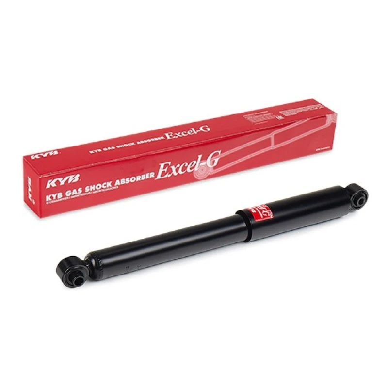 Image of KYB 3430021 Shock absorber Rear Axle, Gas Pressure, Twin-Tube, Telescopic Shock Absorber, Bottom eye Shock Absorber (854)