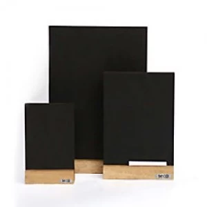 Image of Stewart Superior Freestanding Tabletop Chalkboard A4 260 x 25 x 350 mm