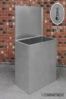 Image of Galvanised Feed Store 1 Compartment