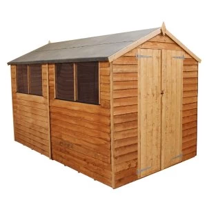 Image of Mercia Overlap Apex Apex Value Shed - 10 x 8ft