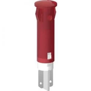 LED indicator light Red Round 12 Vdc