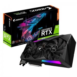 Image of Gigabyte Aorus Master GeForce RTX3070 8GB GDDR6 Graphics Card