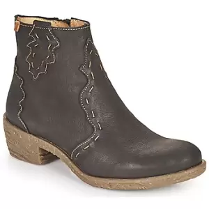 Image of El Naturalista QUERA womens Low Ankle Boots in Black,9