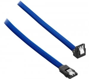 image of ModMesh 60cm Right Angle SATA 3 Cable - Blue